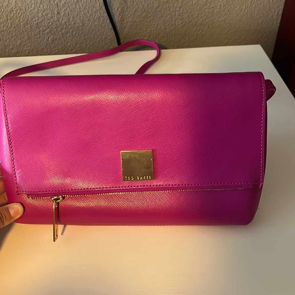 Hot pink Ted Baker cross body